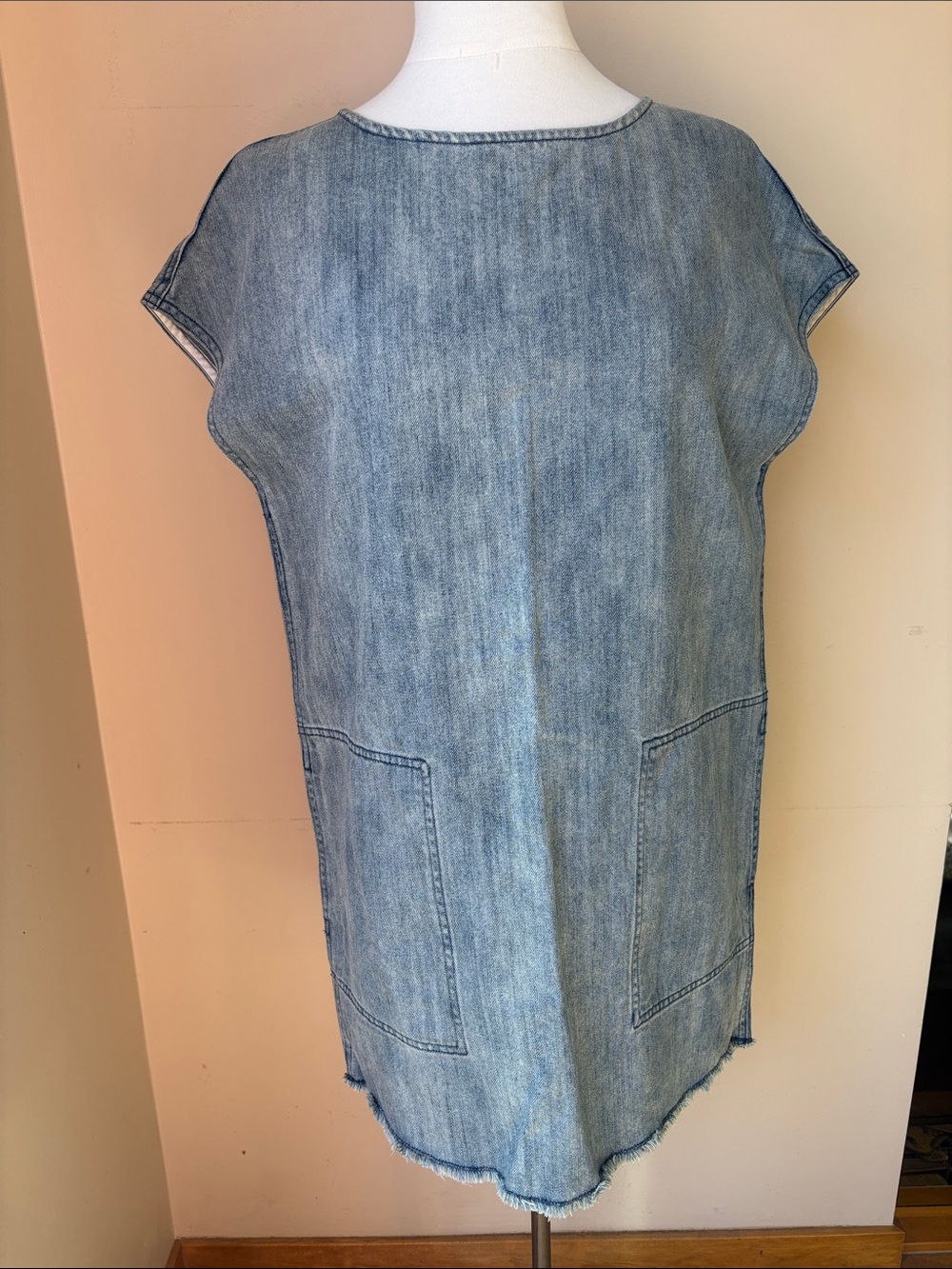Wilfred Light Wash Blue Denim Jacket